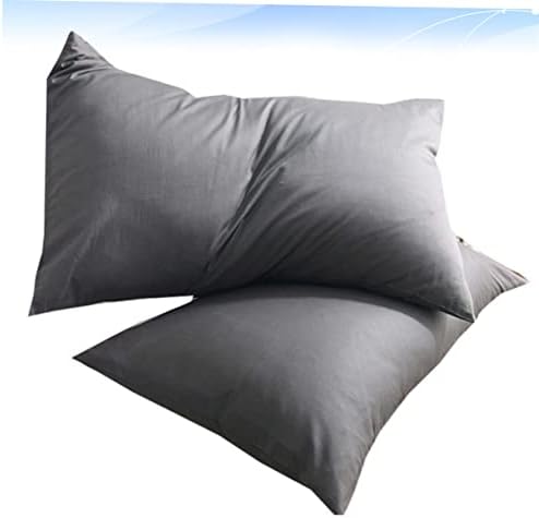 ULDIGI Dark Grey Pure Cotton Pillowcase Cover