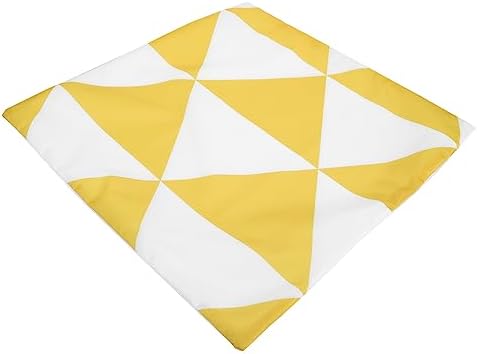 ULDIGI 1pc Geometric Pillowcase with Invisible Zipper for Outdoor Use