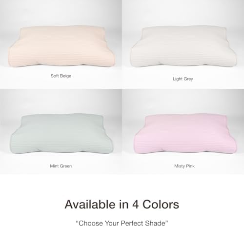 2 Pack Cotton Quilted Pillow Protectors with Elastic Bands