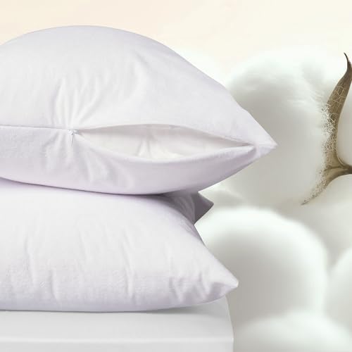 Zaizaihome Waterproof Pillow Protectors 2 Pack