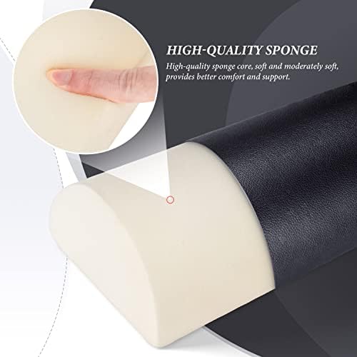 Noverlife Half Round Massage Bolster Pillow - Black