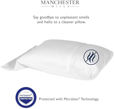 Protect360 Pillow Protector Set of 2 Queen 21x30