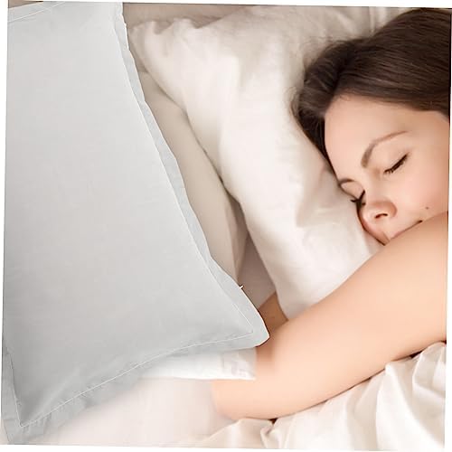 2Pcs Solid Brushed Microfiber Pillow Cases Soft Fade-Resistant Easy Care Pillow Covers