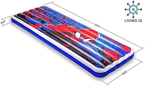 Living iQ Spider-Man Kids Inflatable Air Bed