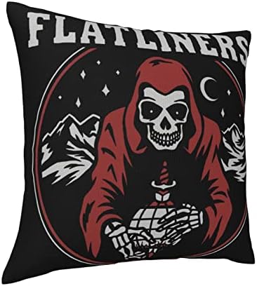 AMIOUDR Rock Flatliners Throw Pillow Covers 18x18 1