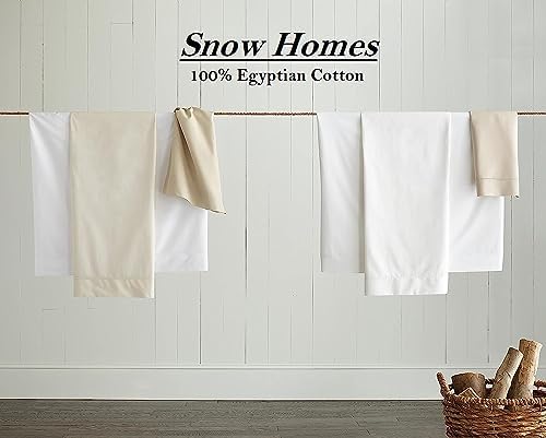 4 Piece Bed Sheet Set Twin XL 100 Egyptian Cotton 800 Thread Count