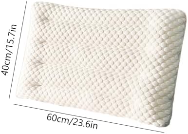 Soft Flat Pillow - Breathable Ergonomic 20x30 Inches