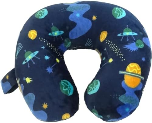 Wolf Essentials Kids Cozy Soft Microfiber Travel Pillow with Snap Closure