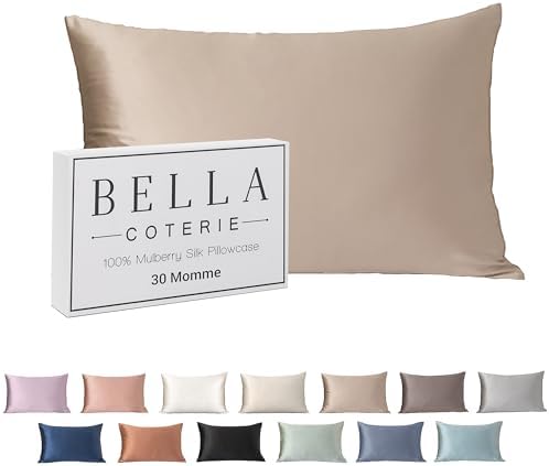 Bella Coterie Luxury Silk Pillowcase 30 Momme 100 Mulberry Silk