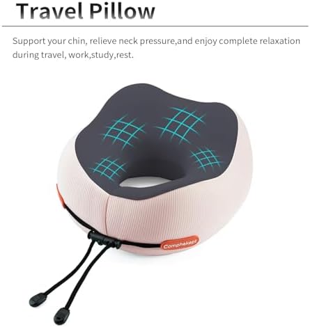 Comphekept Thickened Travel Neck Pillow for Women