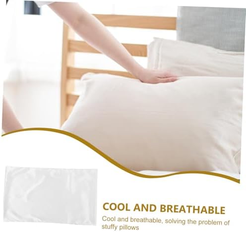 Luxshiny Cooling Silk Pillowcase with Envelope Closure