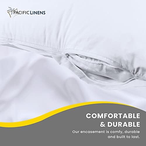 Pacific Linens King Size Pillow Protector 2 Pack 1