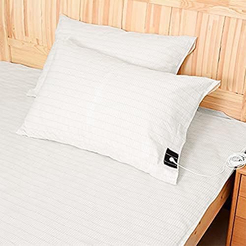 NIULAFR Grounding Pillowcase Queen Size with 15ft Cord