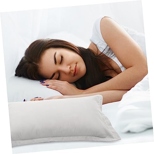 CIYODO 2pcs Linen Pillow Case Waterproof Zipper Covers