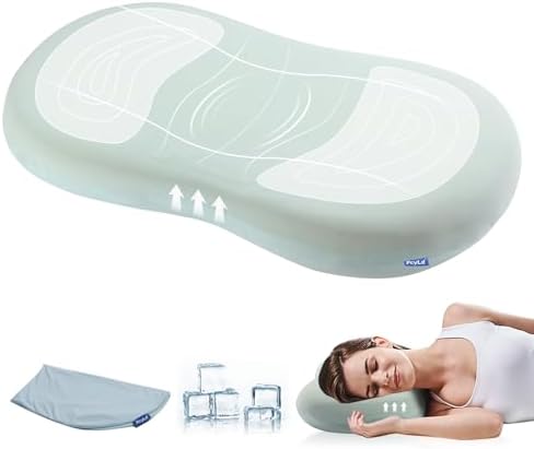 FcyLd Cooling Neck Pillow for Pain Relief and Comfort