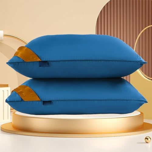 2 PCS Soft Supportive Bed Pillows for Side and Back Sleepers