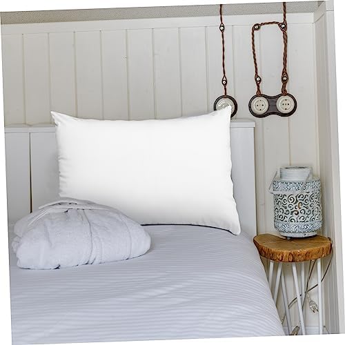 Mobestech 2Pcs Zipper Pillow Covers for Home and Hotel Use
