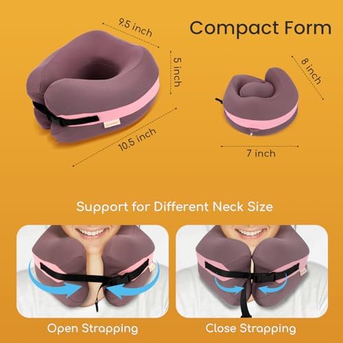 Cesperi Travel Pillow with Eye Mask and Earplug Kit 1