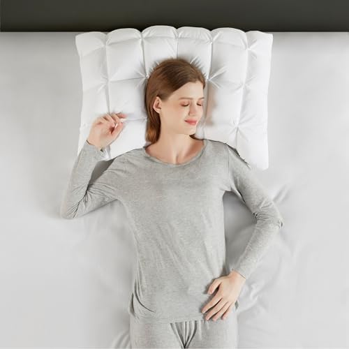 Madison Park Stay Puffed Pillowcase with Zipper Closure