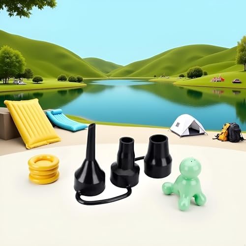 Jowxsx Air Pump Nozzles 3 Sizes Set