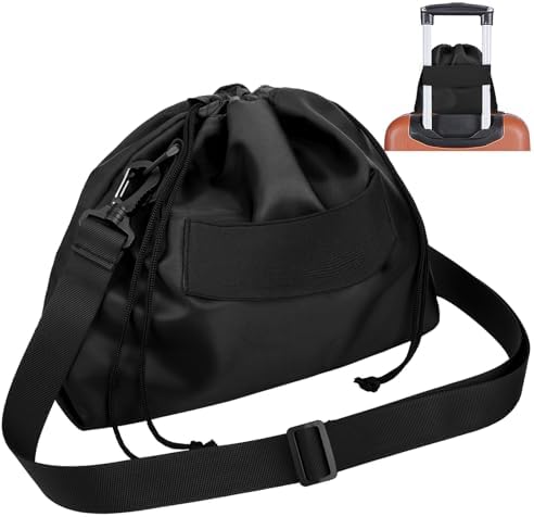 Homakover Travel Neck Pillow Carry Bag with Trolley Sleeve and Adjustable Strap