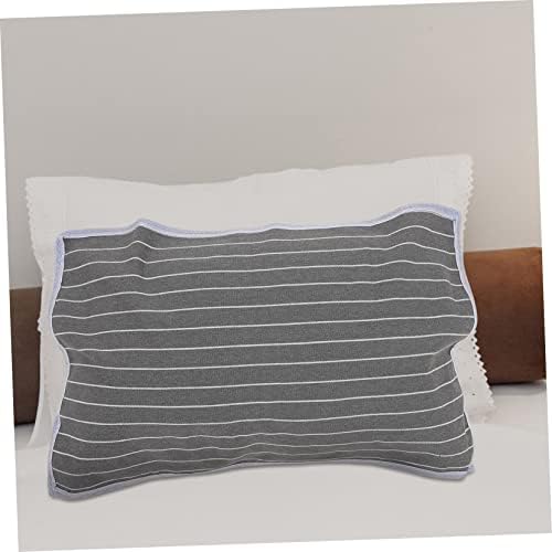 BESTYASH 2Pcs Anti-Skid Pillow Towel Covers Breathable Cloth Protectors