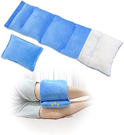 KAAMOS Knee Pillow for Side Sleepers with Adjustable Support