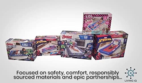 Living iQ Spider-Man Kids Inflatable Air Bed