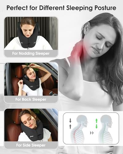 Travel Pillow with 360 Head and Neck Support