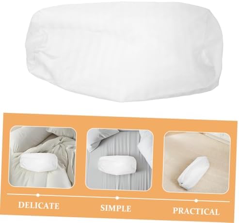 VICASKY Zippered Soft Cylindrical Pillow Cover for Home Travel