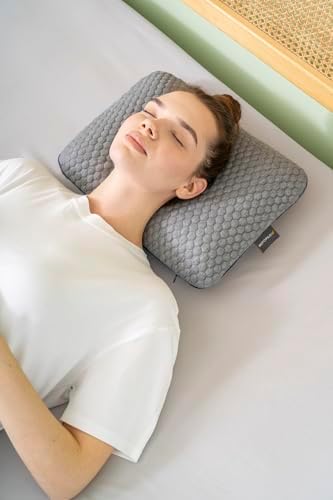 MEFOPILO Travel Memory Foam Pillow 1575x1181x394 Inches