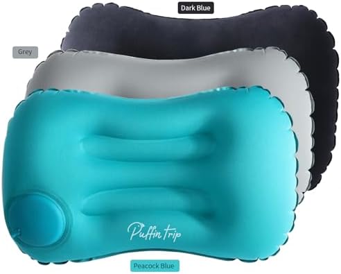 Ultralight Inflatable Travel Pillow - Dark Blue