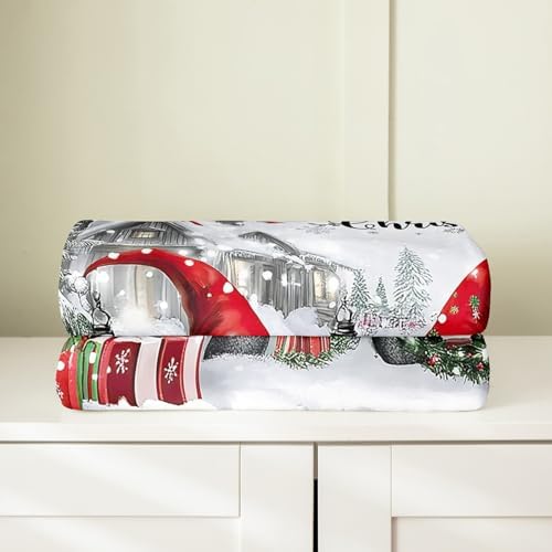 Feelyou Gnome Christmas Plush Throw Blanket 40x50