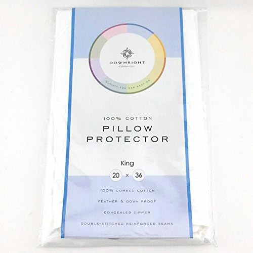 Downright Ltd 100 Cotton Pillow Protector 20x36