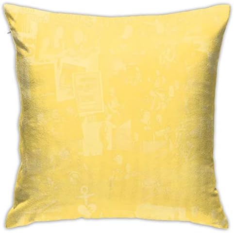 AMIOUDR 18x18 inch Throw Pillow Covers with Hidden Zipper 1