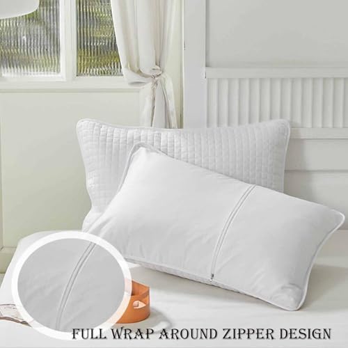 Quinlirra Fiber Pillow Core with Zipper Protection