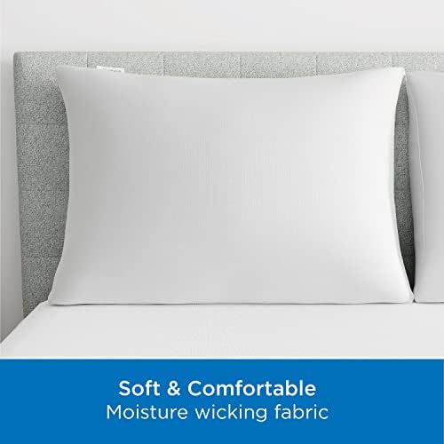 AllerEase Maximum Allergen Barrier Pillow Protector 4 Pack White