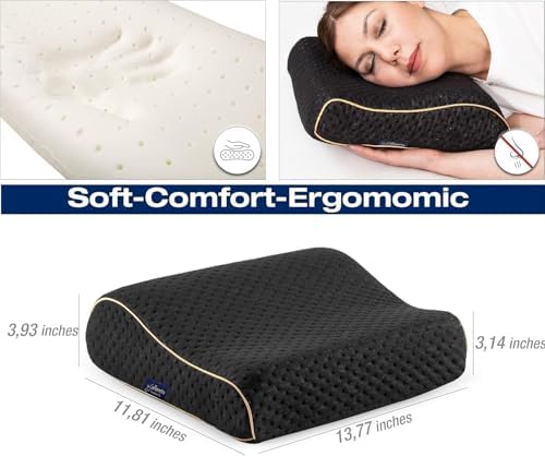 Travel Camping Memory Foam Pillow with Heat Regulation