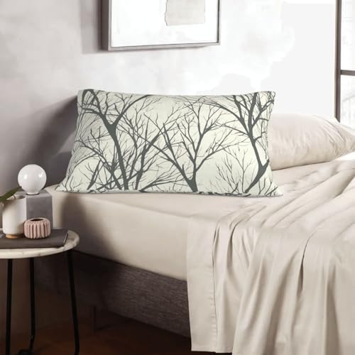 Tree Branch Pillow Cases Set of 2 - Microfiber Soft and Durable
