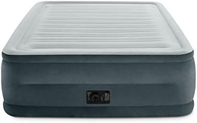 Intex Comfort Plush Elevated Airbed with Electric Pump Queen
