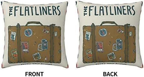 AMIOUDR 18x18 Throw Pillow Covers with Hidden Zipper