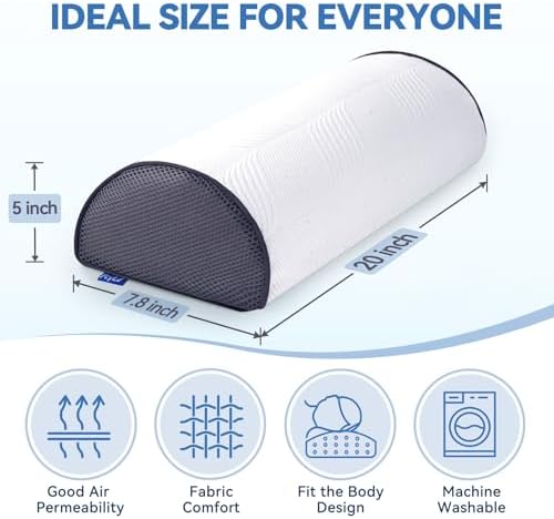 FcyLd Premium Leg Elevation Pillow - Post-Surgery Sleep Support