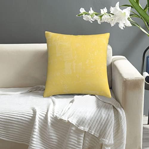 AMIOUDR 18x18 inch Throw Pillow Covers with Hidden Zipper 1