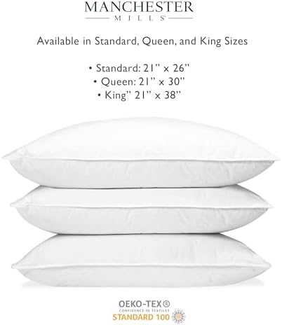 Protect360 Pillow Protector Set of 2 Queen 21x30