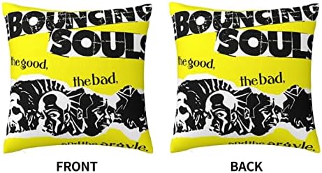 AMIOUDR Bouncing Rock Throw Pillow Covers 18x18