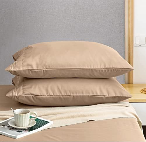 P Pothuiny Microfiber Pillow Cases Set of 2
