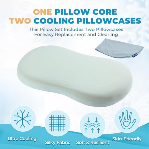 FcyLd Cooling Neck Pillow for Pain Relief and Comfort