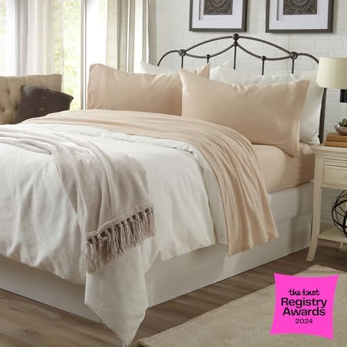 Great Bay Home Cotton Jersey Knit Twin XL Sheet Set