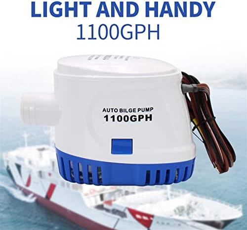 Mini Power Automatic Boat Bilge Pump 12V 1100GPH