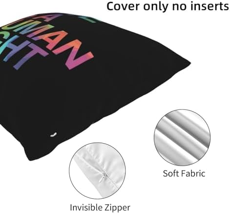 ByoBLu LGBT Pride Pillow Covers 12x12 Square